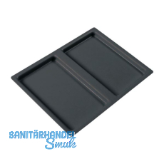 NINKA Einzeldeckel 13,5 Liter Kunststoff Dunkelgrau NINKA Einzeldeckel 13,5 Liter Kunststoff Dunkelgrau