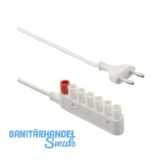 ELEKTRA Verteiler 6-fach + 1 codiert Mini-Stecksystem, 230 V, L�nge 3500 mm