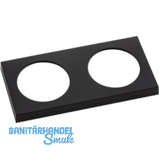 BERKER Integro Pure Rahmen 2-fach schwarz matt BERKER Integro Pure Rahmen 2-fach schwarz matt