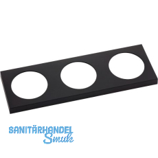 BERKER Integro Pure Rahmen 3-fach schwarz matt BERKER Integro Pure Rahmen 3-fach schwarz matt