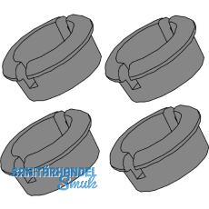 L&S Ersatz- Befestigungsclips 4 Stk. zu Unterbauleuchte Lugano L&S Ersatz- Befestigungsclips 4 Stk. zu Unterbauleuchte Lugano