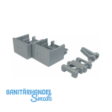 L&S Endkappen- Aufbauset zu Aluprofil MECCANO MEC-1, alufarbig L&S Endkappen- Aufbauset zu Aluprofil MECCANO MEC-1, alufarbig