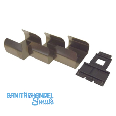 L&S Einbauset zu Aluprofil MECCANO MEC-2, alufarbig L&S Einbauset zu Aluprofil MECCANO MEC-2, alufarbig