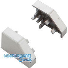 L&S Endkappe zu Profil Nubio vernickelt matt L&S Endkappe zu Profil Nubio vernickelt matt