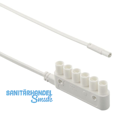 ELEKTRA Verteiler 6-fach Mini-Stecksystem, 230 V, Länge 600 mm ELEKTRA Verteiler 6-fach Mini-Stecksystem, 230 V, Länge 600 mm