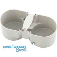 BERKER Integro Ber�hrungsschutzdose 2-fach