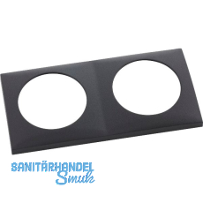 BERKER Integro Flow Rahmen 2-fach anthrazit matt BERKER Integro Flow Rahmen 2-fach anthrazit matt