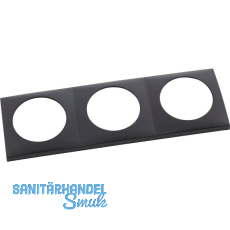 BERKER Integro Flow Rahmen 3-fach anthrazit matt BERKER Integro Flow Rahmen 3-fach anthrazit matt