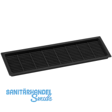 Lüftungsgitter 228 x 69 mm Kunststoff Schwarz Lüftungsgitter 228 x 69 mm Kunststoff Schwarz