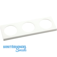 BERKER Integro Pure Rahmen 3-fach polarwei� gl�nzend