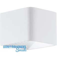 EGLO Wandleuchte Doninni 6W, IP44, 3000K warmwei�, wei�