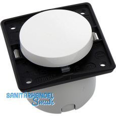 BERKER Integro Ausschalter vorkonfektioniert polarwei� gl�nzend ohne Rahmen