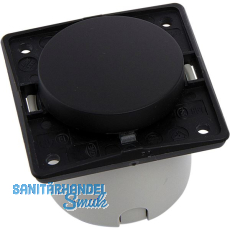 BERKER Integro Ausschalter vorkonfektioniert schwarz matt ohne Rahmen BERKER Integro Ausschalter vorkonfektioniert schwarz matt ohne Rahmen