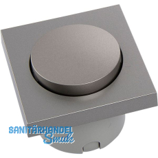 BERKER Integro Pure Ausschalter vorkonfektioniert Edelstahl Effekt