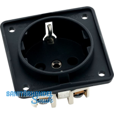 BERKER Integro Schuko-Steckdose, schwarz matt BERKER Integro Schuko-Steckdose, schwarz matt