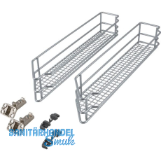 VS SUB Side Ablage-Set Saphir 45� links KB 150 mm Silber