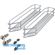 VS SUB Side Ablage-Set Saphir 45° rechts KB 150 mm Silber VS SUB Side Ablage-Set Saphir 45° rechts KB 150 mm Silber