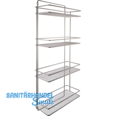 VS Besenschrankhalterung 395 x 922 x 175 mm Stahldraht Silber VS Besenschrankhalterung 395 x 922 x 175 mm Stahldraht Silber