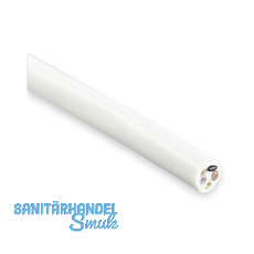 Zuleitungskabel 5-polig, H05VV-F5G2,5 HG, Bund 50 m wei�