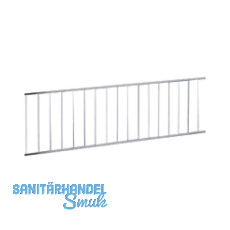 Drahtgitter 2110 x 80 mm Stahldraht Silber