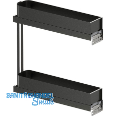 VS SUB Slim Unterschrankauszug Planero KB 150 mm Lava