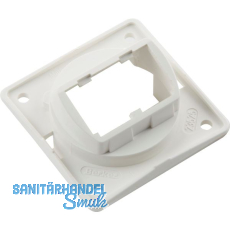 BERKER Integro Flow/Pure Tr�gerplatte f�r Mini Jack Eins�tze polarwei� gl�nzend