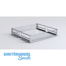 VS TAL Larder Ablage Artline KB 300 mm Silber/Glas satiniert VS TAL Larder Ablage Artline KB 300 mm Silber/Glas satiniert