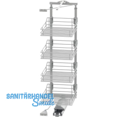 VS TAL Gate Hochschrankauszug Set Saphir KB 450 mm 1200 - 1450 mm Silber VS TAL Gate Hochschrankauszug Set Saphir KB 450 mm 1200 - 1450 mm Silber