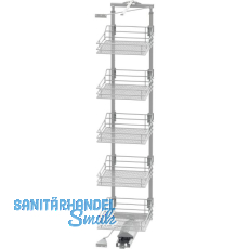 VS TAL Gate Hochschrankauszug Set Saphir KB 450 mm 1700 - 1950 mm Silber VS TAL Gate Hochschrankauszug Set Saphir KB 450 mm 1700 - 1950 mm Silber