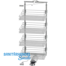 VS TAL Gate Hochschrankauszug Set Saphir KB 600 mm 1200 - 1450 mm Silber VS TAL Gate Hochschrankauszug Set Saphir KB 600 mm 1200 - 1450 mm Silber