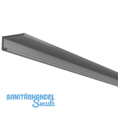 SIRO Aluminium Aufbauprofil One4All, 2950 mm, Aluminium eloxiert SIRO Aluminium Aufbauprofil One4All, 2950 mm, Aluminium eloxiert