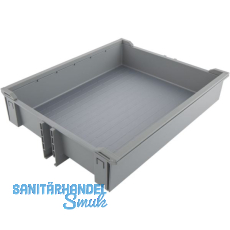 NINKA Ablage VS TAL Larder KB 400 mm mit Reling Alugrau NINKA Ablage VS TAL Larder KB 400 mm mit Reling Alugrau