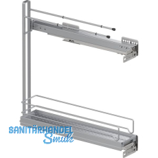 VS SUB Slim Unterschrankauszug Handtuchhalter KB 150 mm Silber VS SUB Slim Unterschrankauszug Handtuchhalter KB 150 mm Silber