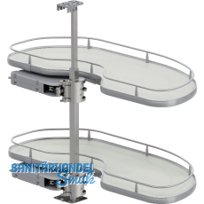 VS Cornerstone Maxx Eckauszug Premea EH 650/KB 900 mm rechts Silber