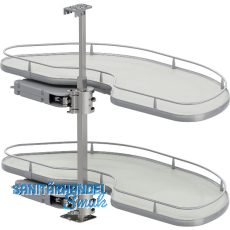 VS Cornerstone Maxx Eckauszug Premea EH 650/KB 1000/FB 500 mm rechts Silber VS Cornerstone Maxx Eckauszug Premea EH 650/KB 1000/FB 500 mm rechts Silber