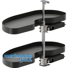 VS Cornerstone Maxx Eckauszug Planero EH 650/KB 900 mm links Lava