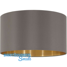 EGLO Schirm Pasteri Pro Ø 380 mm Textil capuccino/gold EGLO Schirm Pasteri Pro Ø 380 mm Textil capuccino/gold