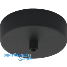 EGLO Deckenbaldachin Tacito rund schwarz