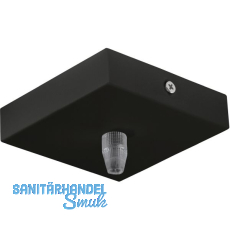 EGLO Deckenbaldachin Tacito eckig schwarz