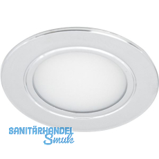 SIRO Einbauleuchte SL-Mono Spot 3000K warmwei�, verchromt gl�nzend