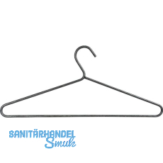 Kleiderb�gel Kulm starr mit Hosensteg, Stahl schwarz passiviert