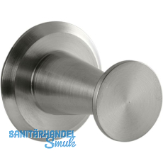 Mantelhaken Medellot Platte ø 30, Tiefe 33, Aluminium vernickelt glänzend Mantelhaken Medellot Platte ø 30, Tiefe 33, Aluminium vernickelt glänzend