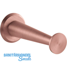 Mantelhaken Medellot Platte � 30, Tiefe 73, Aluminium kupferfarbig lackiert