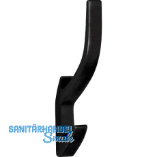 Huthaken Salina Breite 15 mm, H�he 150 mm, ZN schwarz matt
