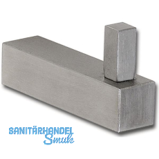 Mantelhaken Tenam H�he 33 mm, Tiefe 65 mm, Edelstahl geb�rstet