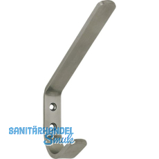 Huthaken Macoba Breite 18 mm, Höhe 165 mm, Edelstahl gebürstet Huthaken Macoba Breite 18 mm, Höhe 165 mm, Edelstahl gebürstet