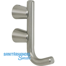Mantelhaken Copan Breite 20 mm, H�he 86 mm, Edelstahl geb�rstet
