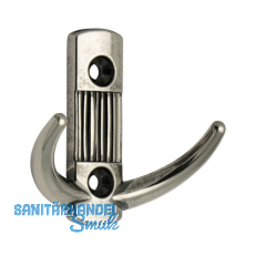 Mantelhaken Argentum Breite 60 mm, Höhe 57 mm, ZN altsilber Mantelhaken Argentum Breite 60 mm, Höhe 57 mm, ZN altsilber