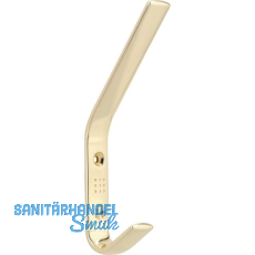 Huthaken Gamma Breite 18 mm, H�he 150 mm, ZN vermessingt poliert