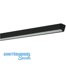 L&S Leuchte Lugano DualColor 450mm, Aluminium schwarz L&S Leuchte Lugano DualColor 450mm, Aluminium schwarz